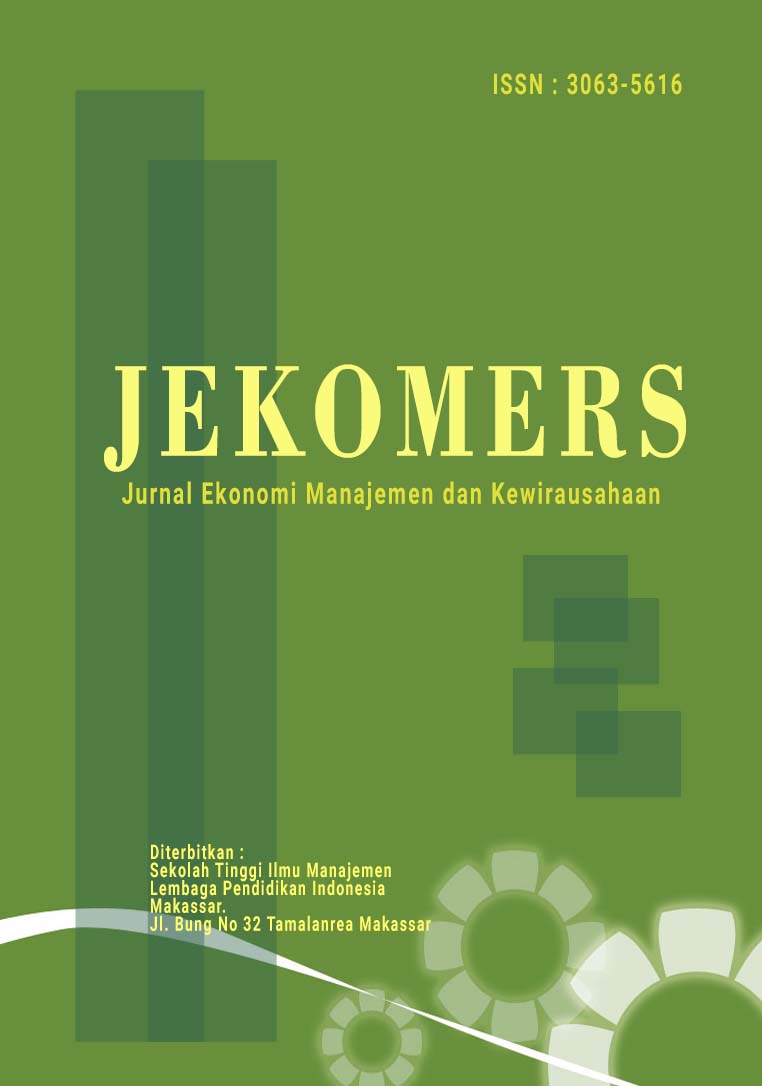 					Lihat Vol 3 No 3 (2026): JEKOMERS
				